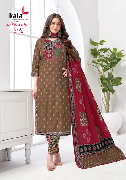 Niharika Vol 5 Kala Pure Cotton Cotton Dress Material Manufacturer India