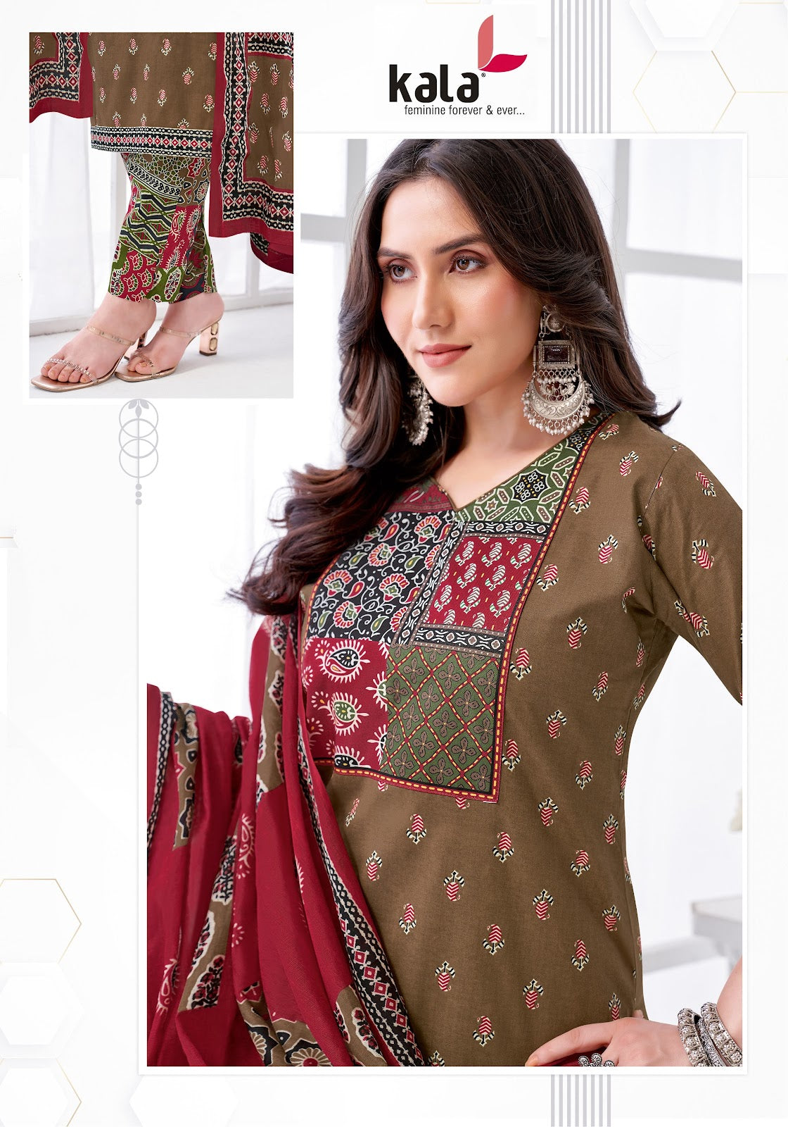 Niharika Vol 5 Kala Pure Cotton Cotton Dress Material Manufacturer India