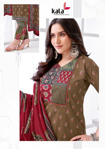 Niharika Vol 5 Kala Pure Cotton Cotton Dress Material Manufacturer India
