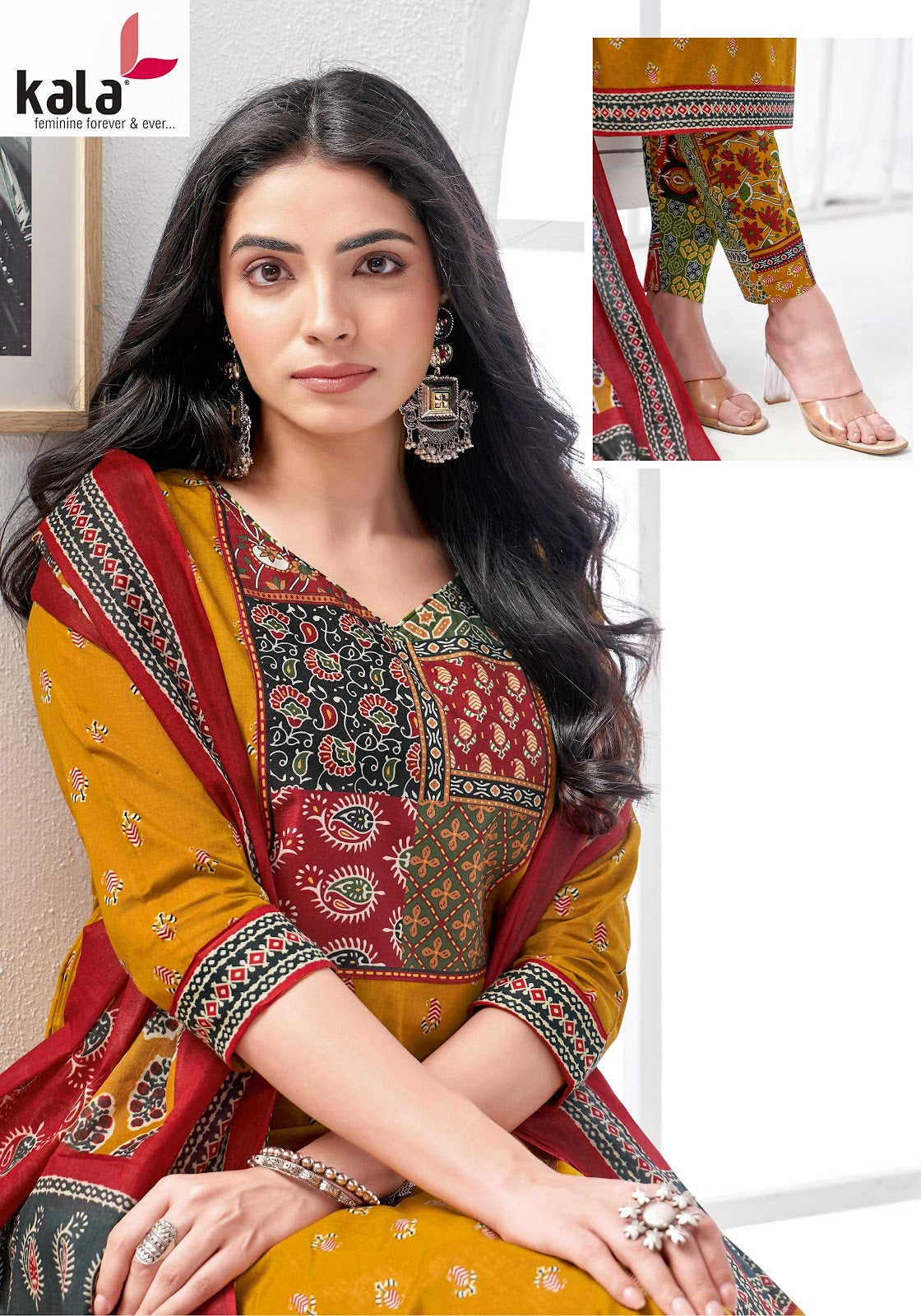 Niharika Vol 5 Kala Pure Cotton Cotton Dress Material Manufacturer India