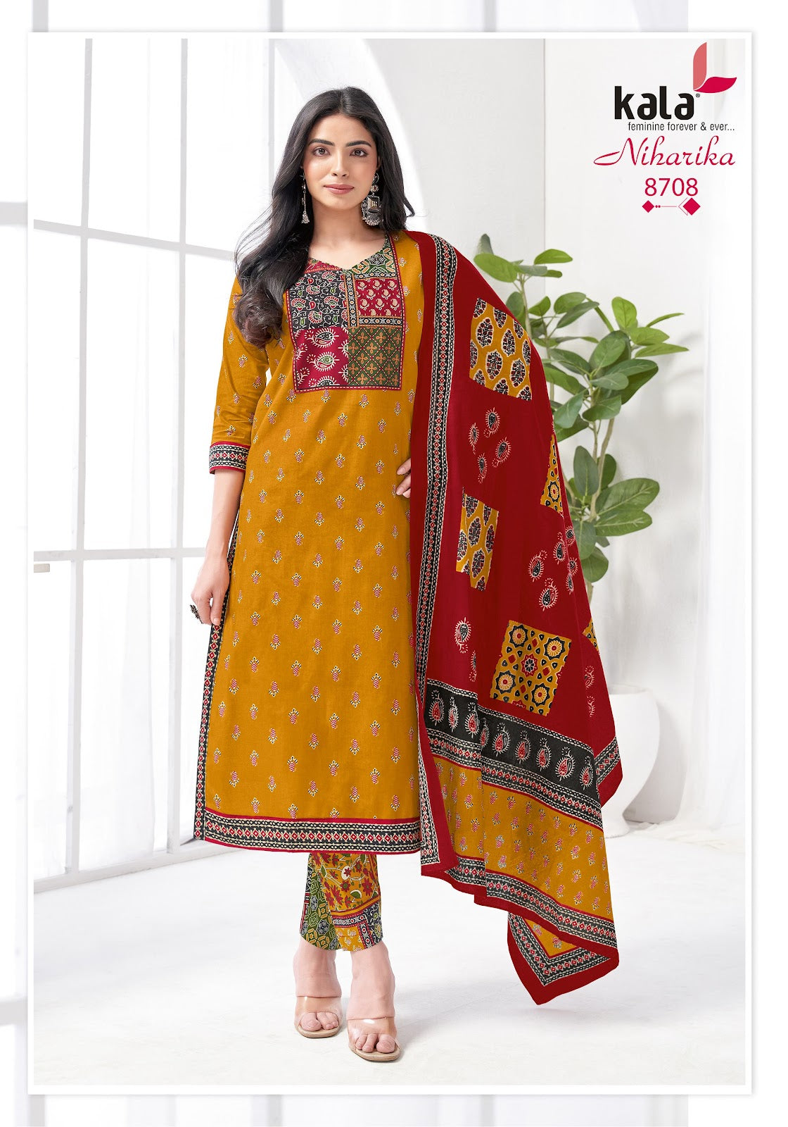 Niharika Vol 5 Kala Pure Cotton Cotton Dress Material Manufacturer India