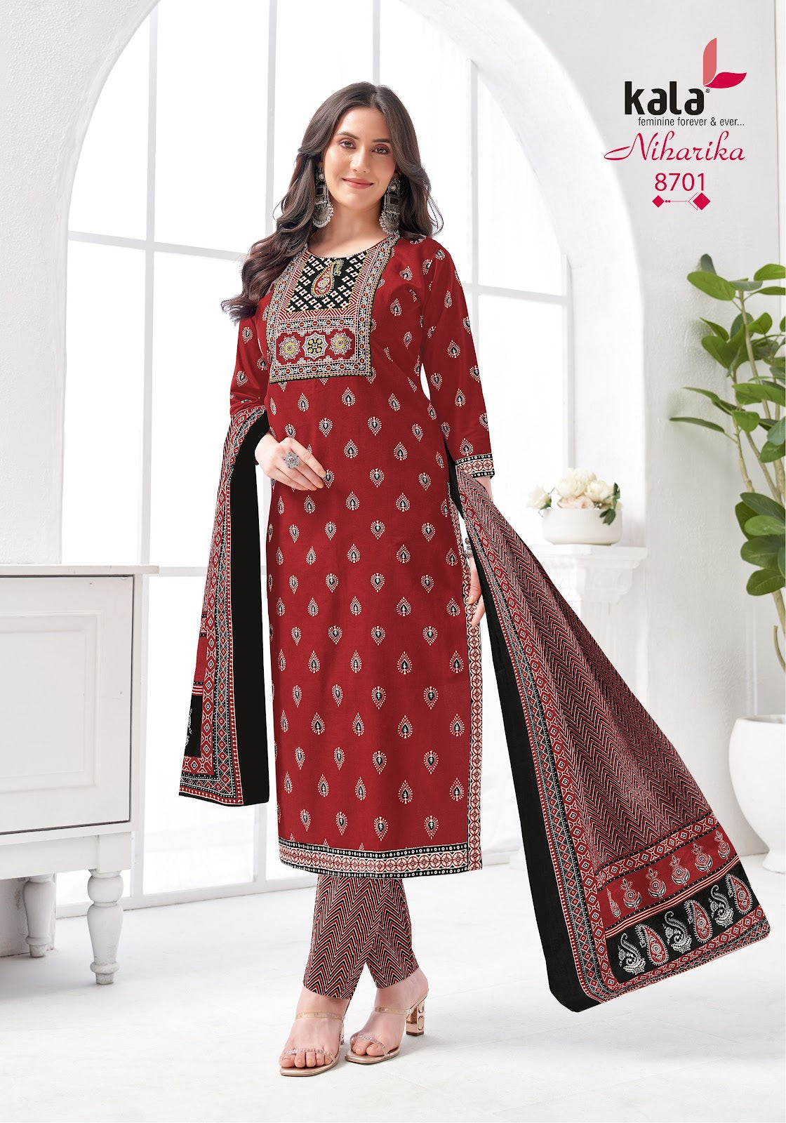 Niharika Vol 5 Kala Pure Cotton Cotton Dress Material Manufacturer India