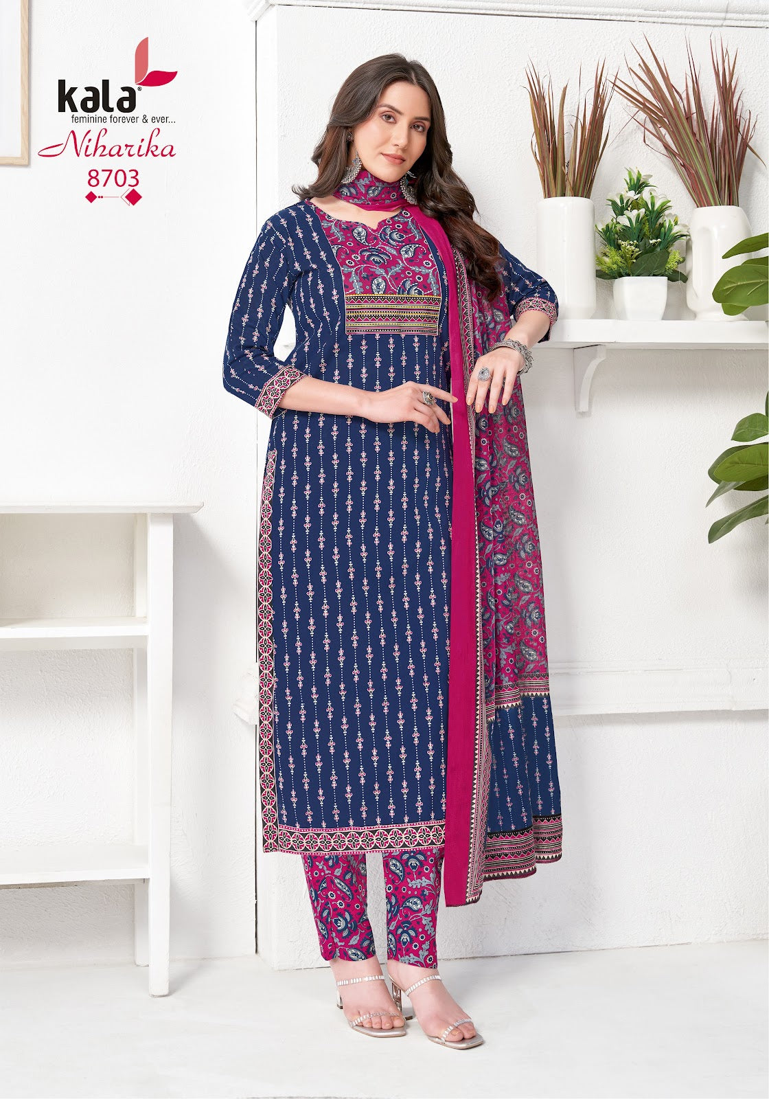 Niharika Vol 5 Kala Pure Cotton Cotton Dress Material Manufacturer India