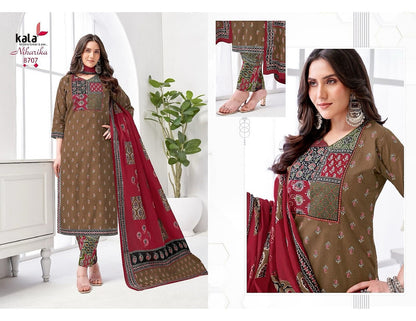 Niharika Vol 5 Kala Readymade Cotton Pant Suits Exporter Gujarat