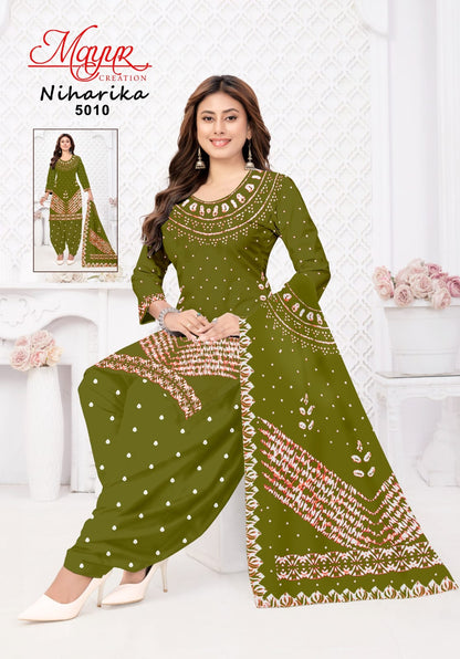 Niharika Vol 5 Mayur Creation Cotton Dress Material Supplier