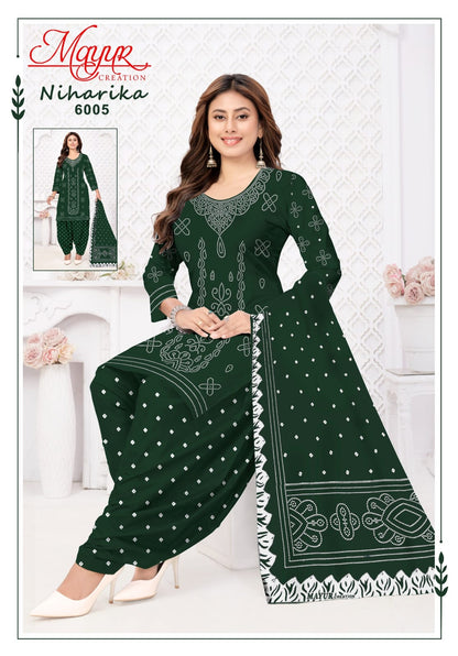 Niharika Vol 6 Mayur Creation Cotton Dress Material Exporter Ahmedabad