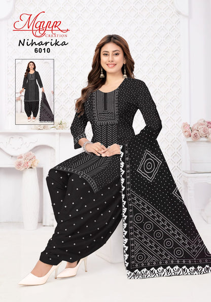 Niharika Vol 6 Mayur Creation Cotton Dress Material Exporter Ahmedabad