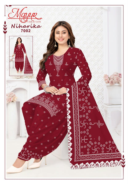 Niharika Vol 7 Mayur Creation Cotton Dress Material Supplier Gujarat