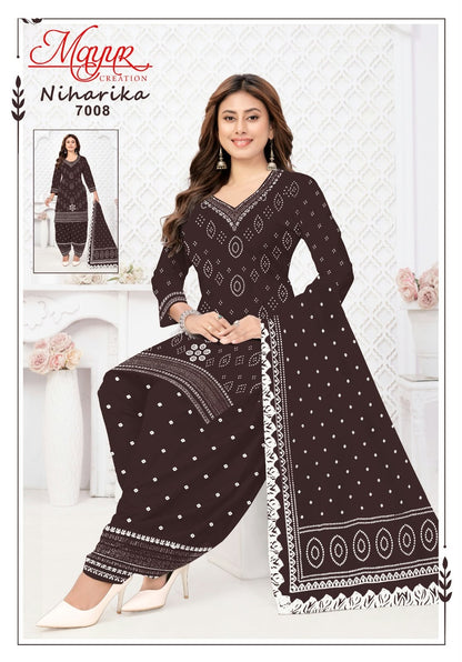 Niharika Vol 7 Mayur Creation Cotton Dress Material Supplier Gujarat