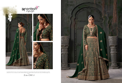 Nikaah The Wedding Vibes Vol 1 Anantesh Georgette Readymade Lehenga Choli Exporter India