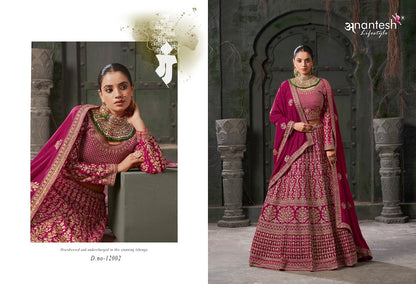 Nikaah The Wedding Vibes Vol 1 Anantesh Georgette Readymade Lehenga Choli Exporter India