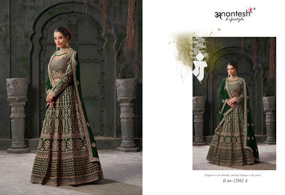 Nikaah The Wedding Vibes Vol 1 Anantesh Georgette Readymade Lehenga Choli Exporter India