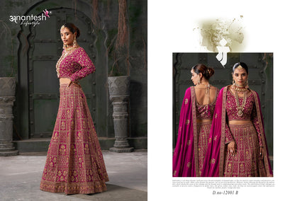 Nikaah The Wedding Vibes Vol 1 Anantesh Georgette Readymade Lehenga Choli Exporter India