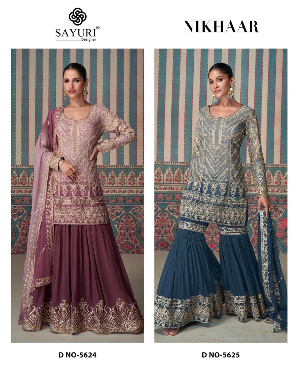 Nikhaar Sayuri Georgette Readymade Suits Wholesaler India