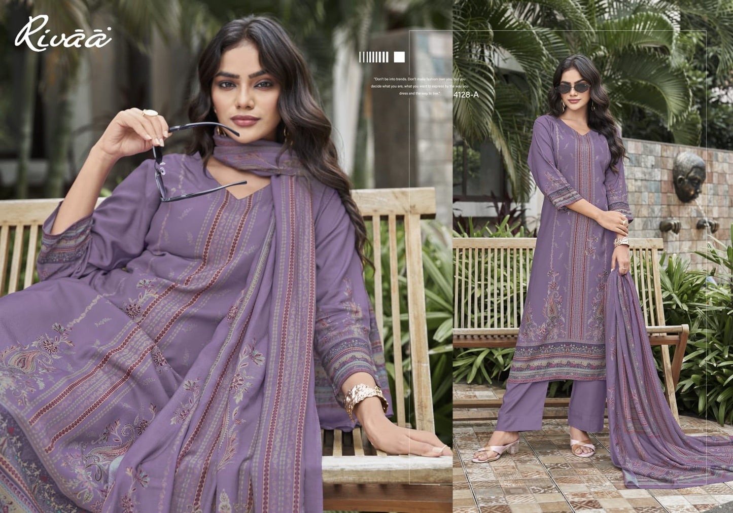 Nikhar 6 Rivaa Pashmina Suits Exporter Ahmedabad