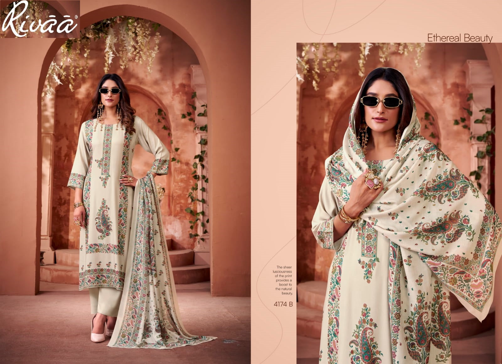 Sinhan Aksr Roman Silk Readymade Plazzo Style Suits Supplier