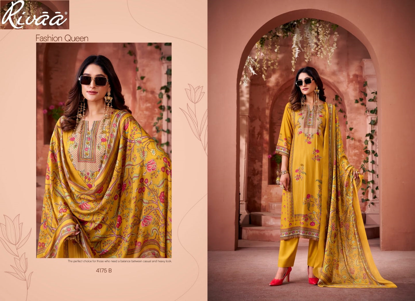 Sinhan Aksr Roman Silk Readymade Plazzo Style Suits Supplier