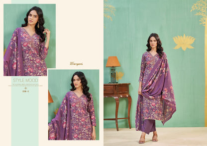 Nikisha Vol 6 Sargam Prints Viscose Pant Style Suits Manufacturer