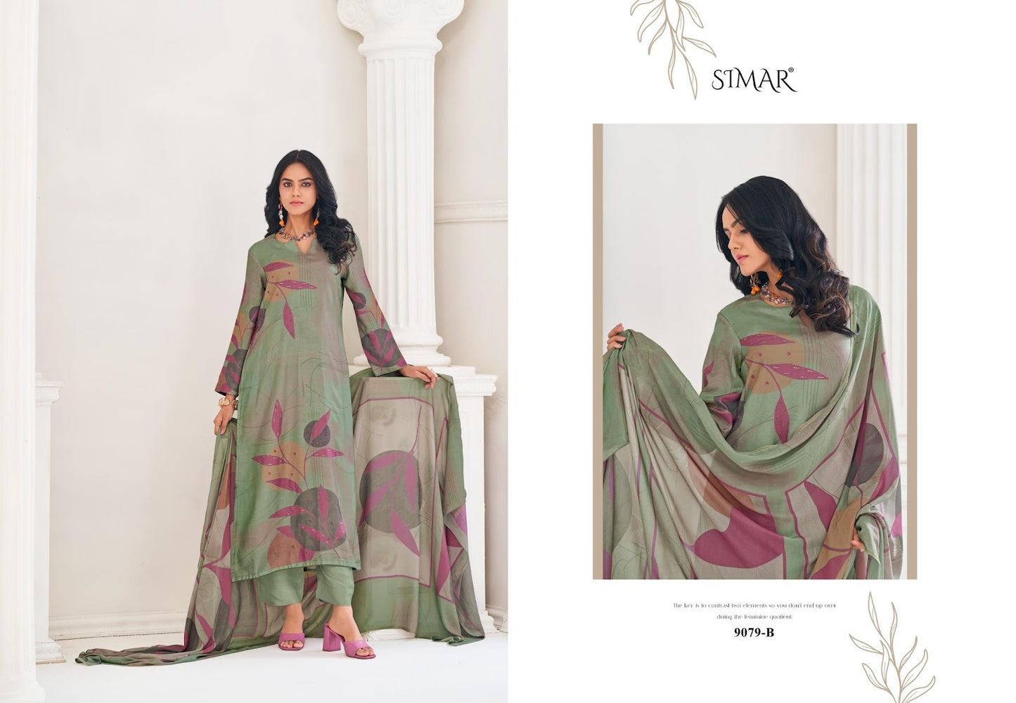 Nikita Simar Pure Viscose Muslin Pant Style Suits Supplier Gujarat