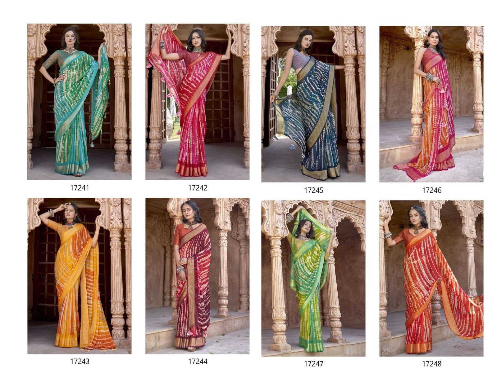 Nilanchal Vallabhi Prints Chiffon Sarees
