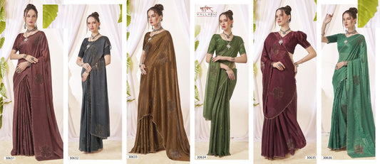 Nilanjana Vol 2 Vallabhi Prints Brasso Sarees Wholesaler Ahmedabad