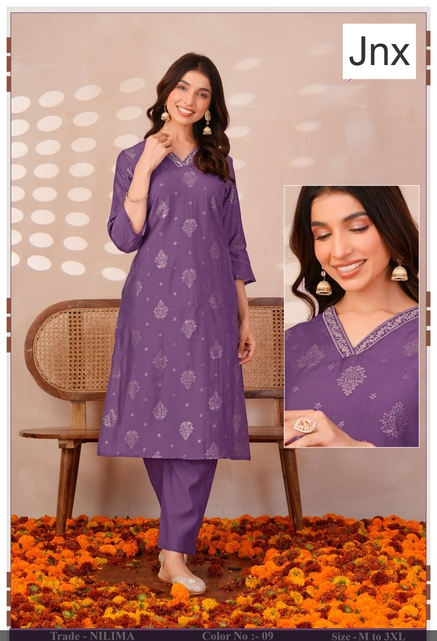 Nilima Jnx Kurti Pant Set Wholesale