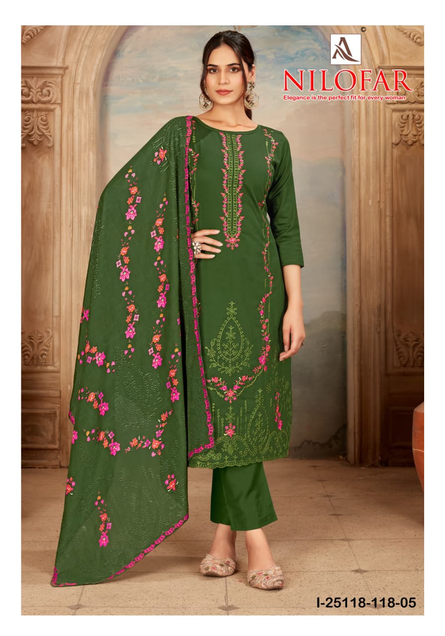 Nilofar Alok Zam Karachi Salwar Suits Supplier