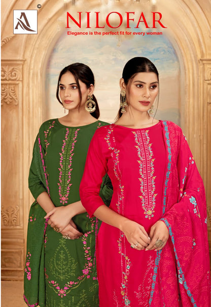 Nilofar Alok Zam Karachi Salwar Suits Supplier