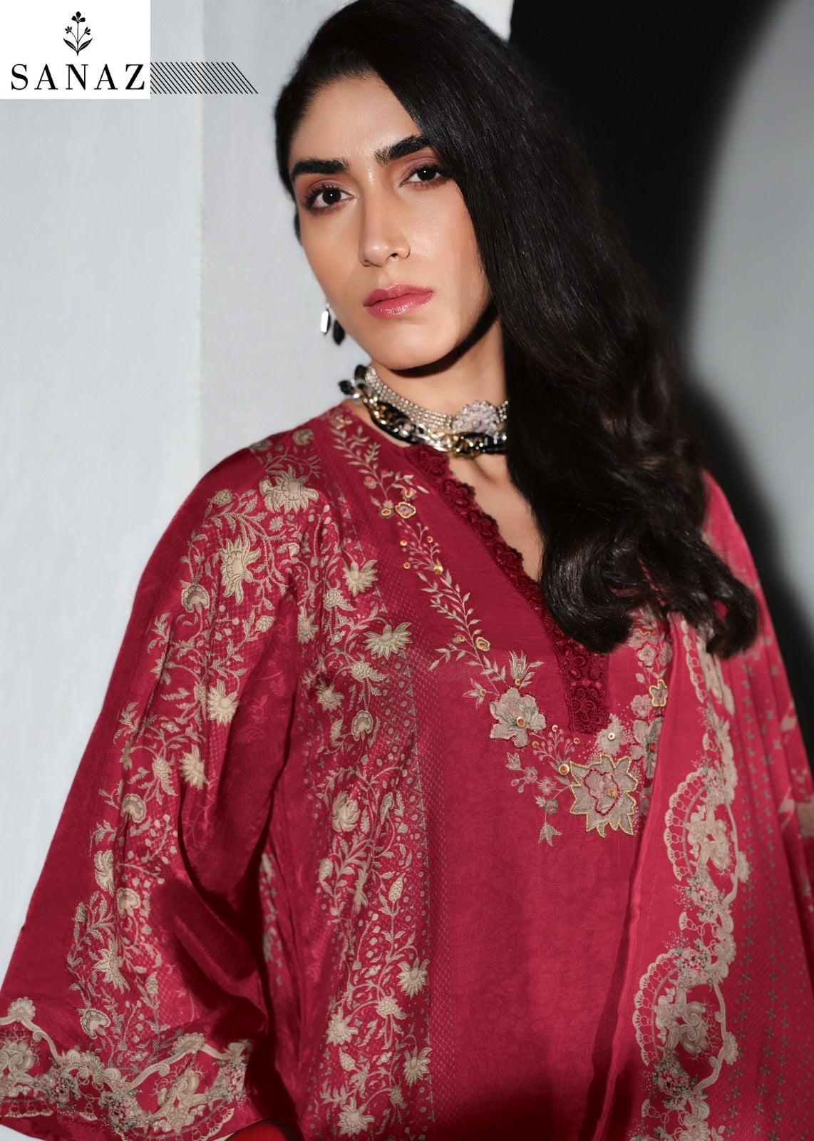 Niloufer Sanaz Viscose Muslin Pant Style Suits Wholesale Price