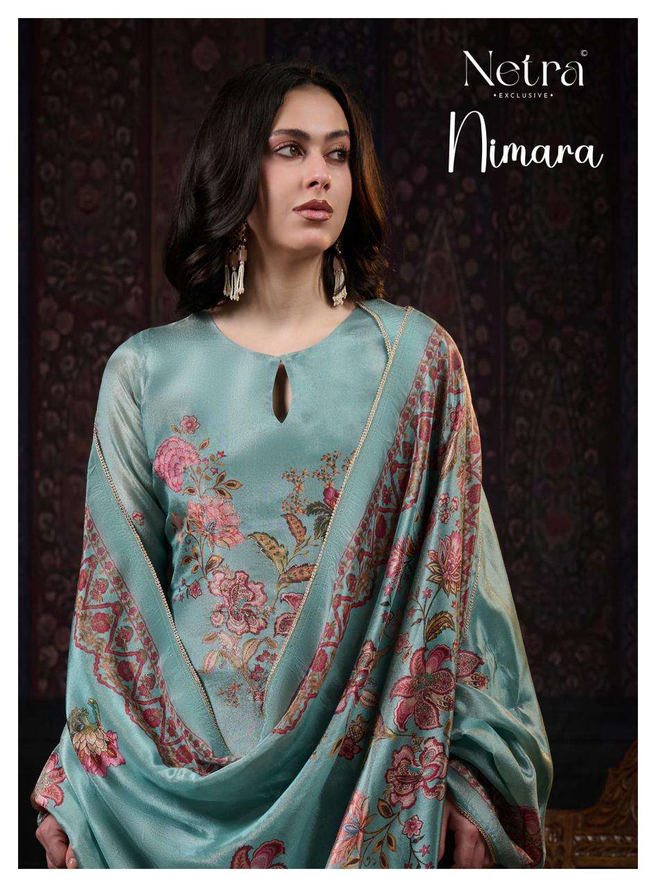 Nimara Netra Pure Bemberg Pant Style Suits Manufacturer Ahmedabad