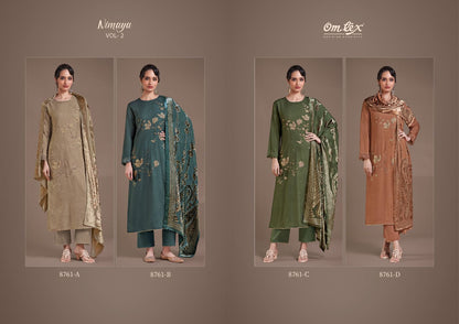 Nimaya Vol 2 Omtex Pashmina Suits Manufacturer