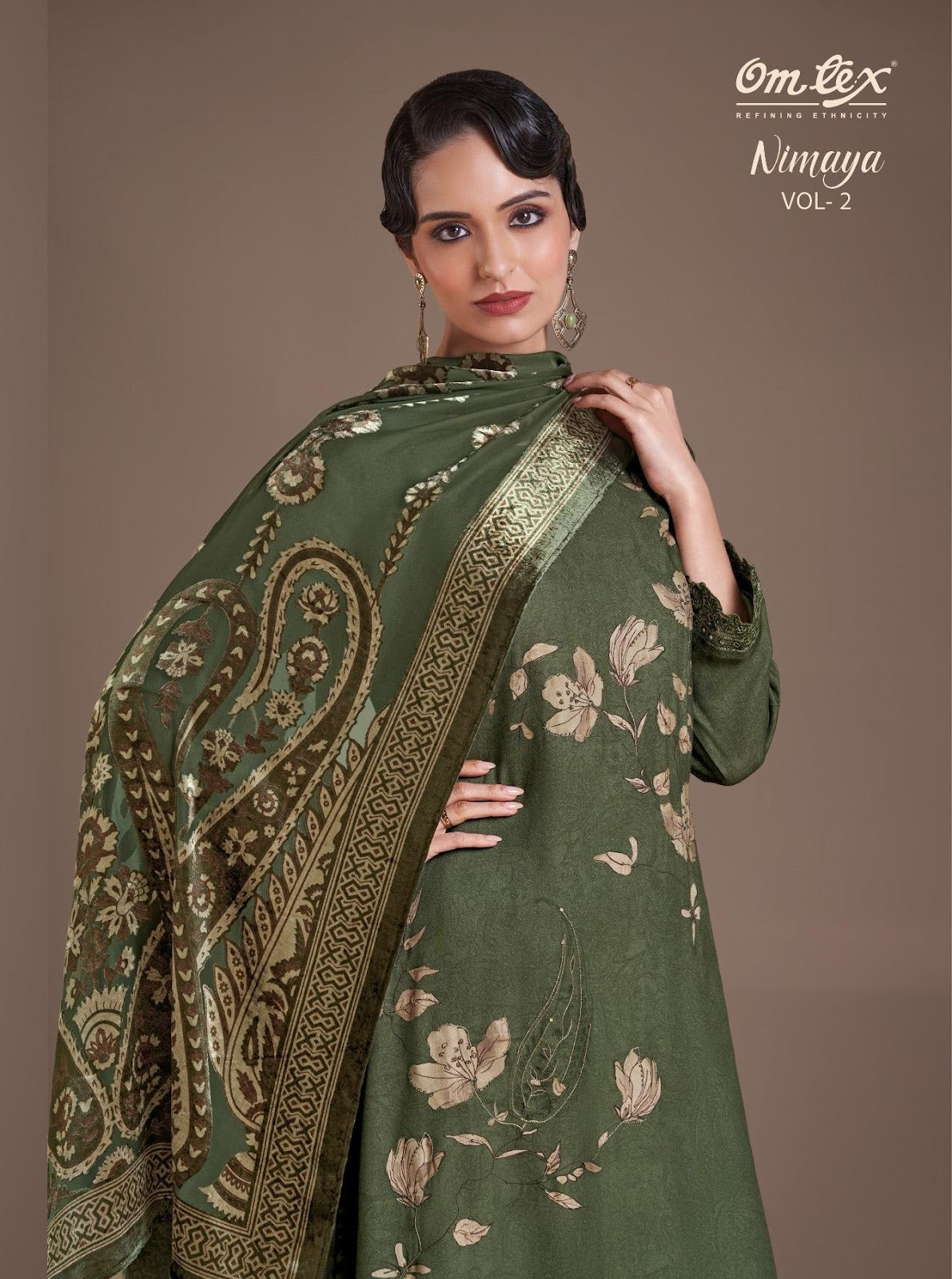 Nimaya Vol 2 Omtex Pashmina Suits Manufacturer