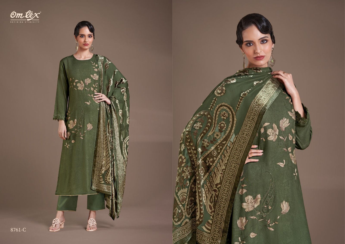 Nimaya Vol 2 Omtex Pashmina Suits Manufacturer