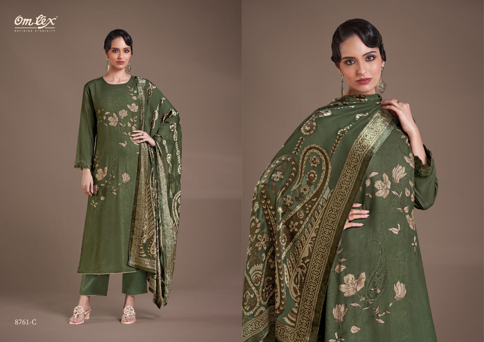 Nimaya Vol 2 Omtex Pashmina Suits Manufacturer