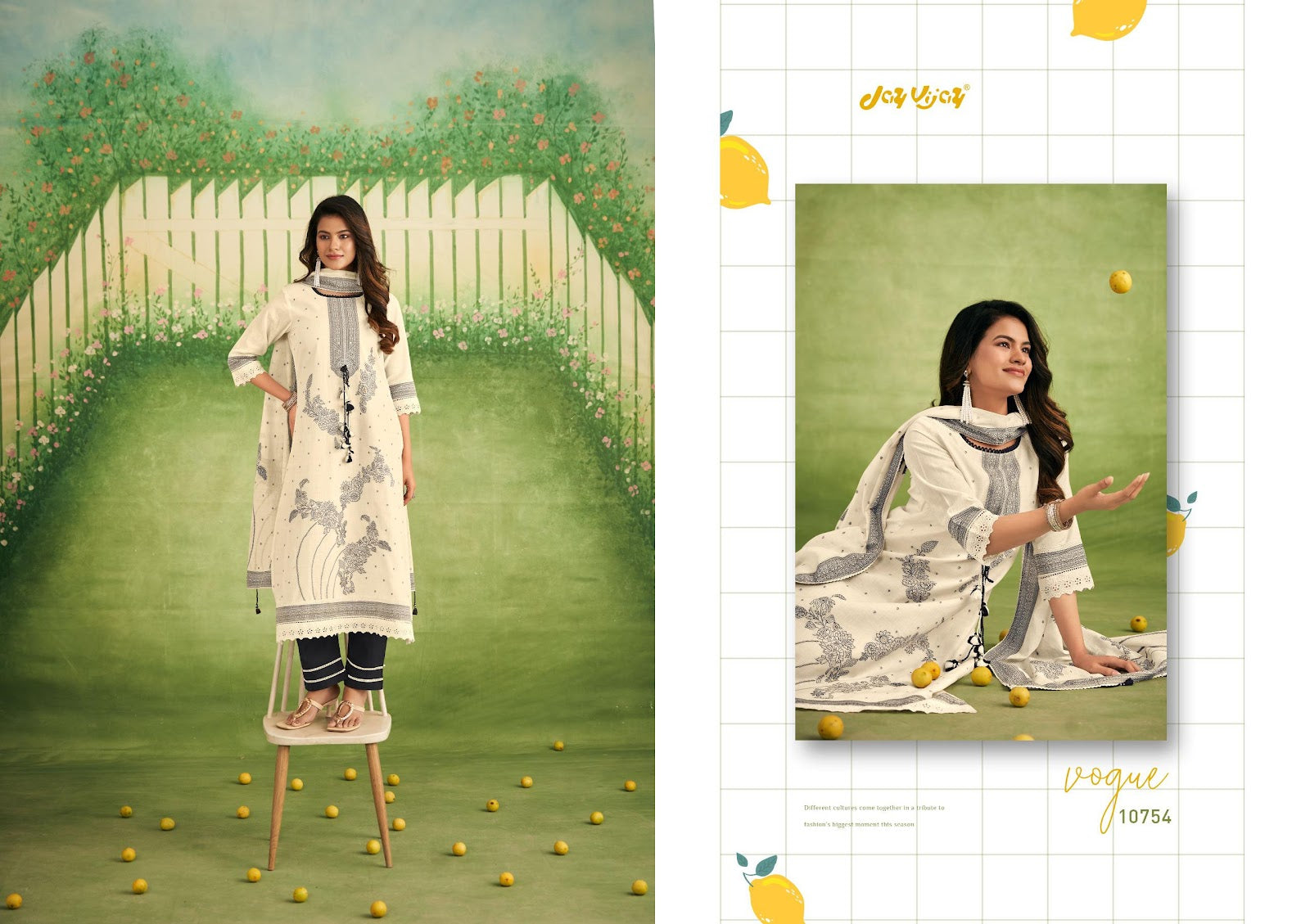 Nimbu Paani Vol 2 Jay Vijay Cotton Jacquard Pant Style Suits Manufacturer Gujarat