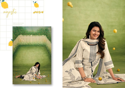 Nimbu Paani Vol 2 Jay Vijay Cotton Jacquard Pant Style Suits Manufacturer Gujarat