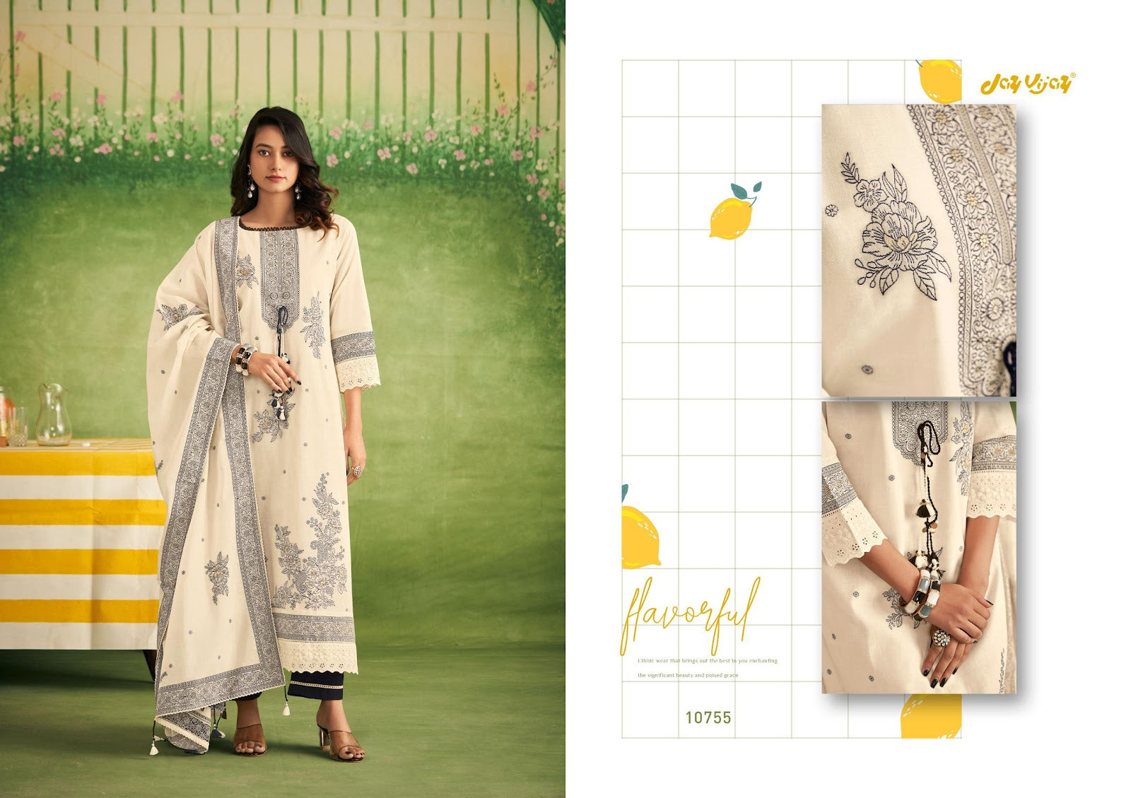 Nimbu Paani Vol 2 Jay Vijay Cotton Jacquard Pant Style Suits Manufacturer Gujarat