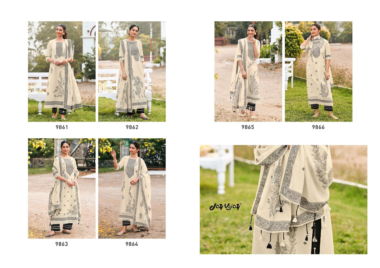 Nimbu Paani Jay Vijay Cotton Jacquard Pant Style Suits Wholesaler Ahmedabad