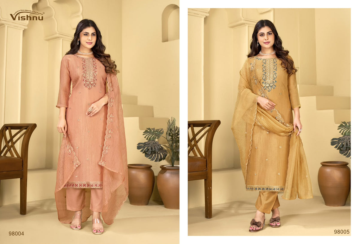 Nimisha Vishnu Impex Salsa Pant Style Suits Manufacturer