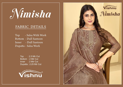 Nimisha Vishnu Impex Salsa Pant Style Suits Manufacturer