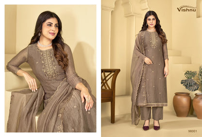 Nimisha Vishnu Impex Salsa Pant Style Suits Manufacturer