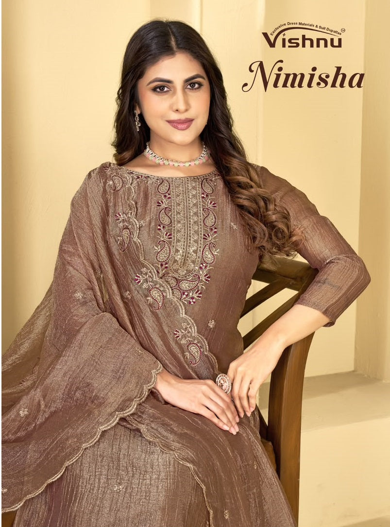 Nimisha Vishnu Impex Salsa Pant Style Suits Manufacturer