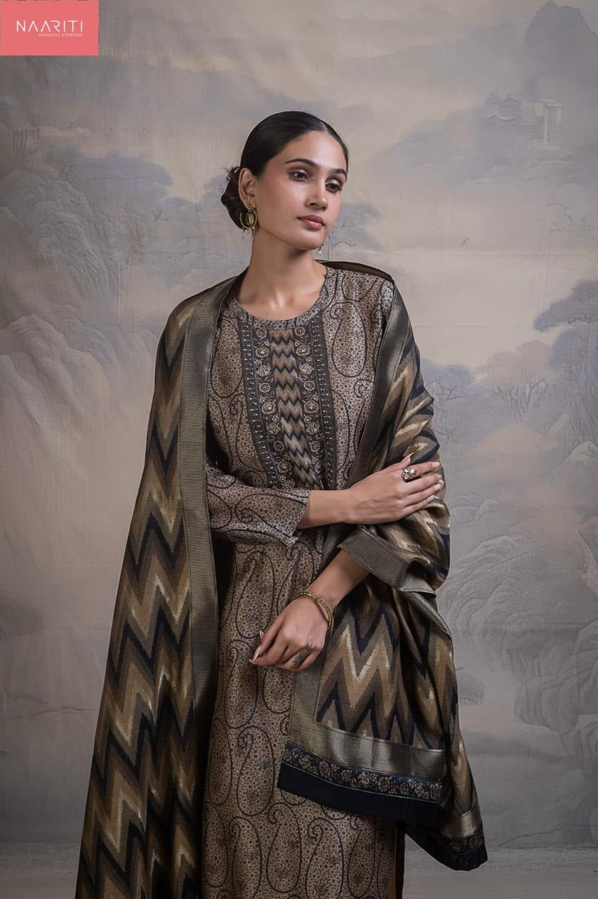 Nimiya 138 Naariti Silk Pant Style Suits Exporter India