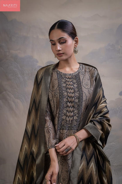 Nimiya 138 Naariti Silk Pant Style Suits Exporter India