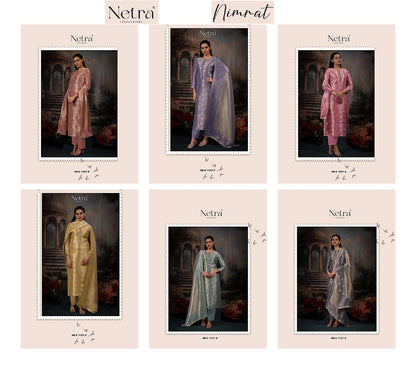 Nimrat Netra Premium Bemberg Pant Style Suits Manufacturer India