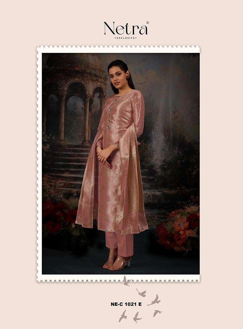 Nimrat Netra Premium Bemberg Pant Style Suits Manufacturer India