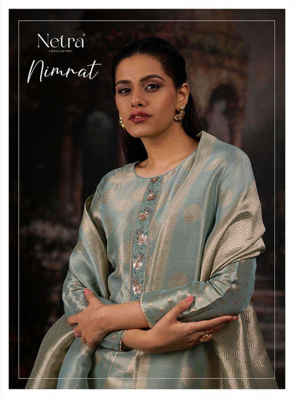 Nimrat Netra Premium Bemberg Pant Style Suits Manufacturer India