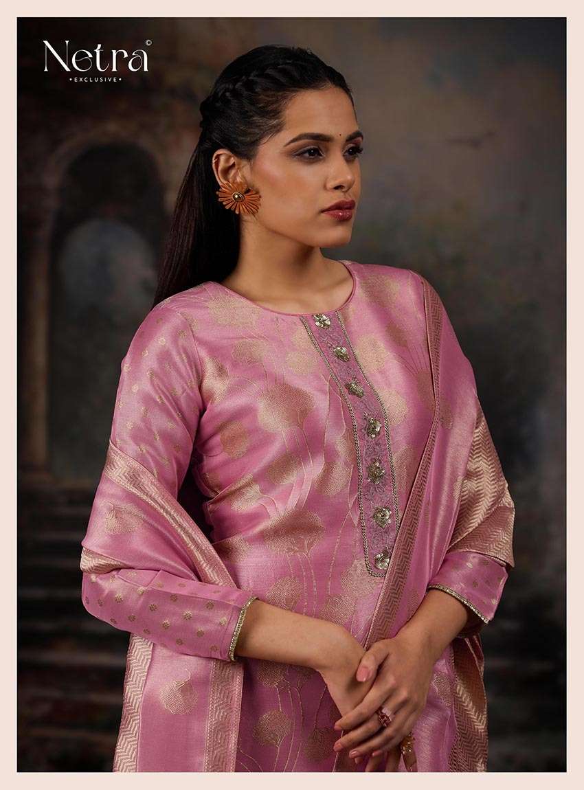 Nimrat Netra Premium Bemberg Pant Style Suits Manufacturer India