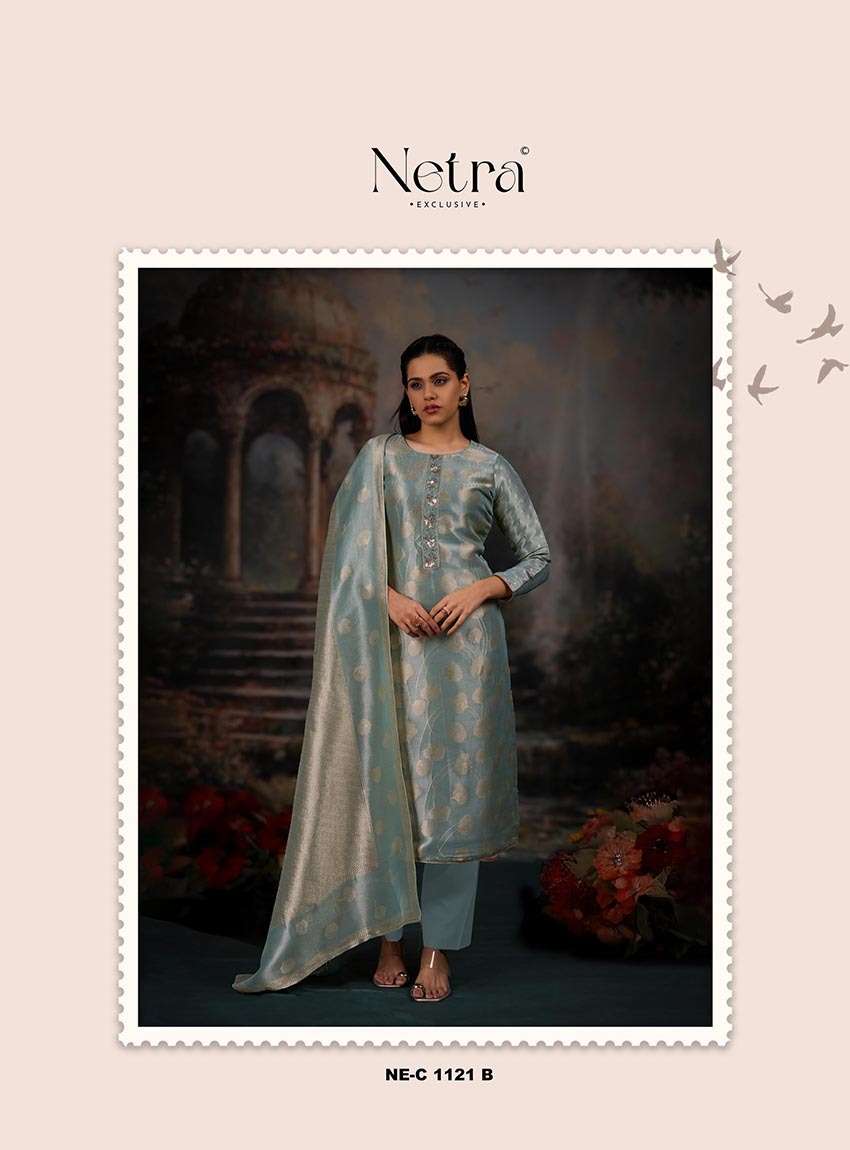 Nimrat Netra Premium Bemberg Pant Style Suits Manufacturer India