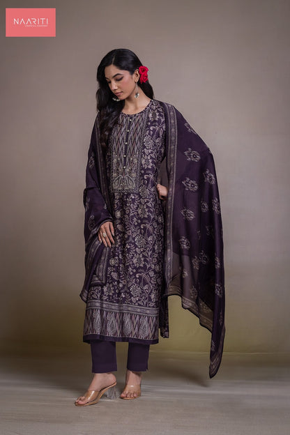 Nimrin 164 Naariti Silk Pant Style Suits Manufacturer Ahmedabad